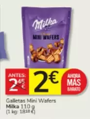 Milka - Galletas Mini Wafers