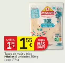 Mission - Tacos De Maiz Y Trigo