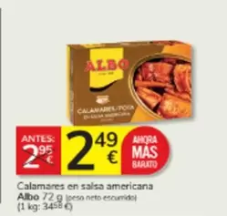 Albo - Calamares En Salsa Americana