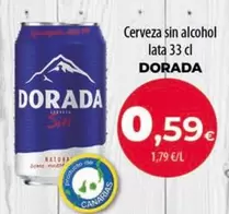 dorada - Cerveza Sin Alcohol Lata