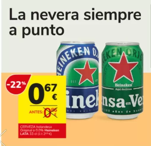 Heineken - Cerveza Holandes