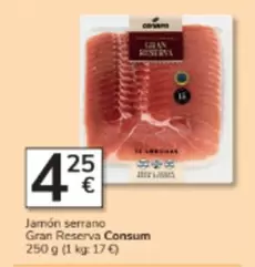 Consum - Jamón Serrano Gran Reserva