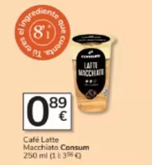 Consum - Café Latte Macchiato