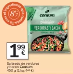 Consum - Salteado De Verduras Y Bacon
