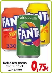 Fanta - Refresco Gama