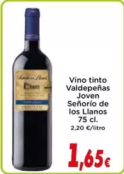 Señorío De Los Llanos - Vino Tinto Valdepenas Joven