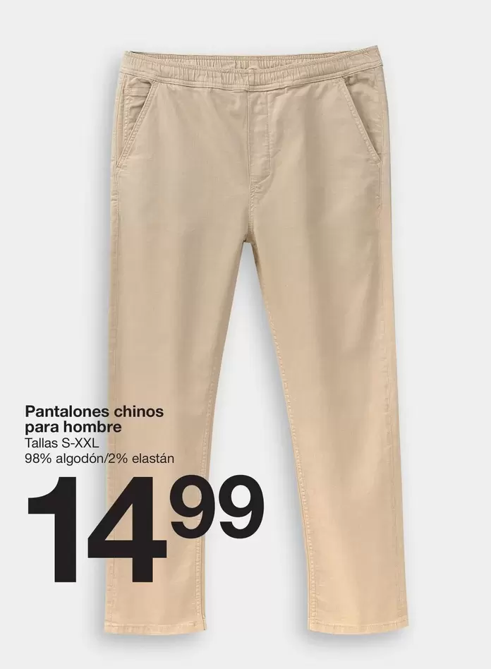 Pantalones Chinos Para Hombre