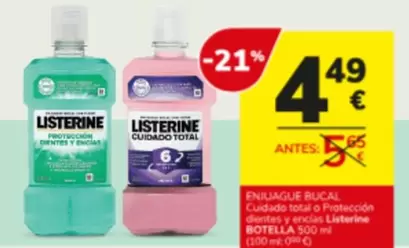 Listerine - Enjuague Rucal