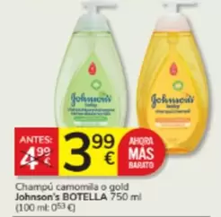 Johnson's - Champú Camomilla O Gold