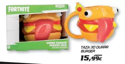 Taza 3d Durr Burger