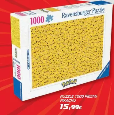 Ravensburger - Puzzle 1000 Piezas Pikachu