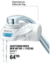 Brita - Adaptador Grifo New On Tap + 1 Filtro