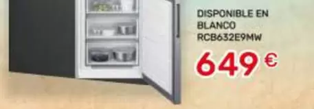 Blanco - En  RCB632E9MW