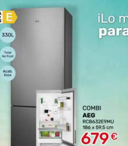 AEG - Combi Rcb632e9mu