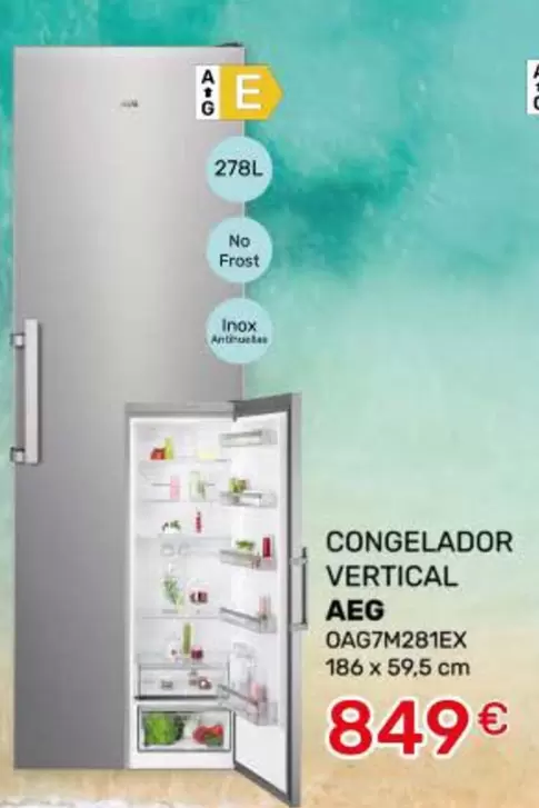 AEG - Congelador Vertical
