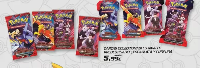 Cartas Coleccionnais A Rivales Proless/Escarata Y Repubra