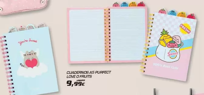 Cuadernos A5 Perfect Love O Fruits