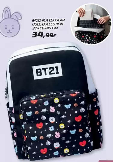 Mochila Escolar Cool Collection