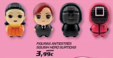 Hero - Figuras Antiestres Squish  Surtidas