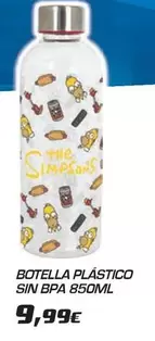 Simpsons - Botella Plastico Sin Bpa