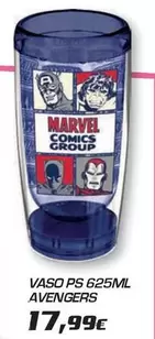 Marvel - Vaso Ps 625ml Avengers