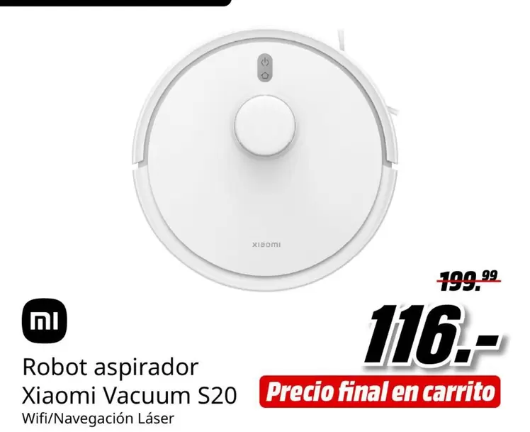 Xiaomi - Robot Aspirador Vacuum S20