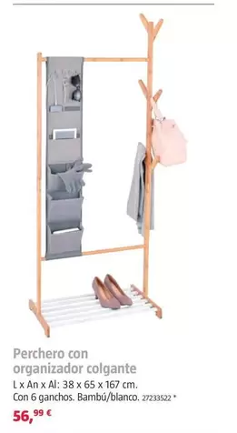 Perchero Con Organizador Colgante