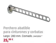 Perchero Abatible Para Cinturones Y Corbatas