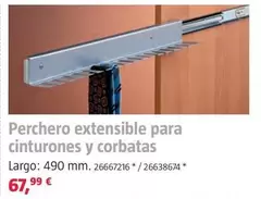 Perchero Extensible Para Cinturones Y Corbatas