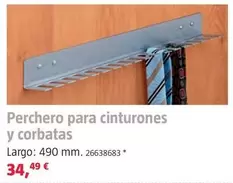 Perchero Para Cinturones Y Corbatas
