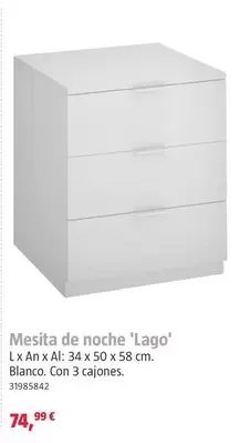 Mesita De Noche 'Lago'