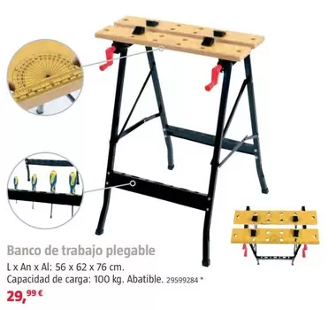 Banco De Trabajo Plegable