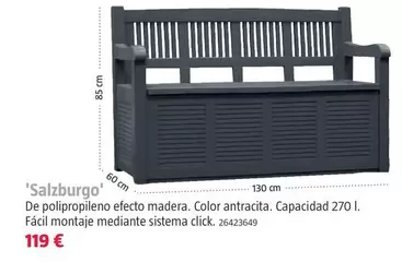 Baúl + Asiento 'Salzburgo'