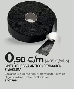 Cinta Adhesiva Anticondensación