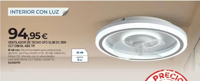 ufo - Vestillador Detergente Uso Slim Dc 30w Cotton Blanco
