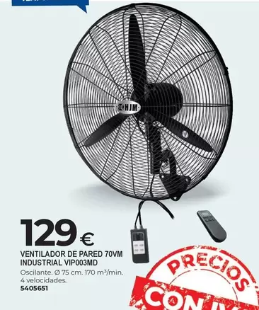 HJM - Ventilador De Pared
