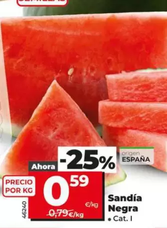 Sandía Negra