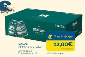 Mahou - Clasica P24 Latas