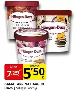 Häagen-Dazs - Gama Tarrina
