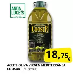 Coosur - Aceite Oliva Virgen Mediterranea