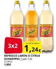 Schweppes - Refresco Limon O Citrus