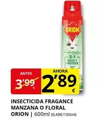 Orion - Insecticida Fragance Manzana O Floral