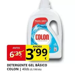 Colon - Detergente Gel Básico