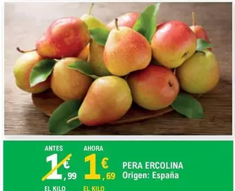 origen - Pera Ercolina
