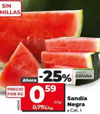 Sandía Negra