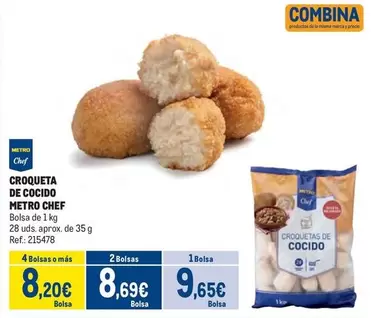 Metro Chef - Croqueta De Cocido