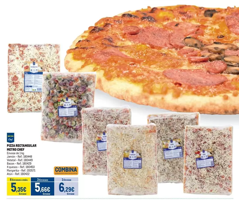 chef select - Pizza Rectangular