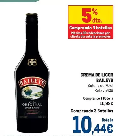 Baileys - Crema De Licor