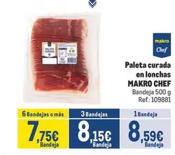 makro - Chef Paleta Curada En Lonchas
