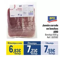 Aro - Jamon Curado En Lonchas